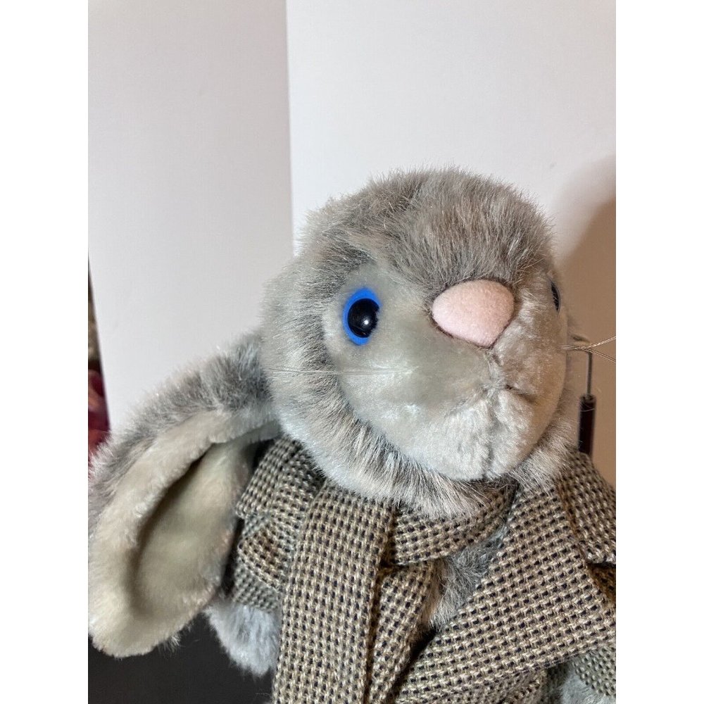 Hares Snuggle Bunny Plush Vintage 1983 North American Bear Co 12" Stuffed Animal - Picture 15 of 15